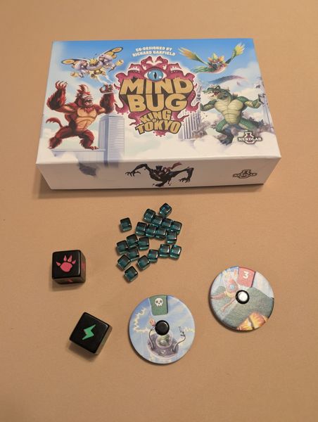 Mindbug King of Tokyo cards