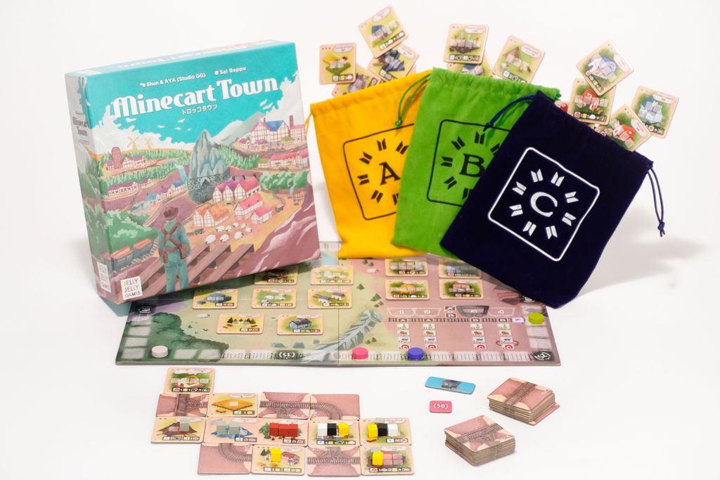 Minecart Town industrial game components