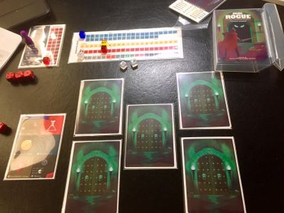 Mini Rogue microgame in early play