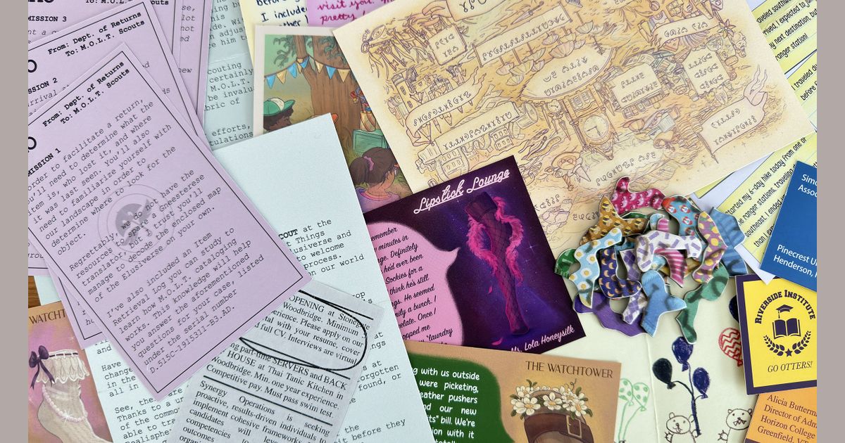 Ministry of Lost Things transmission materials