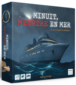 Minuit, Meurtre En Mer box art
