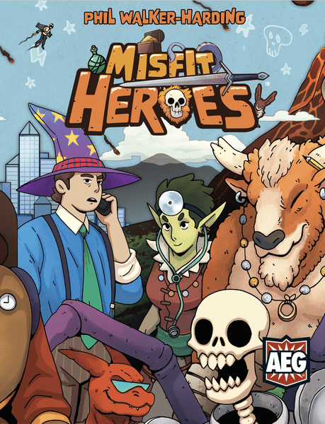 Misfit Heroes box art