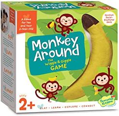 Monkey Around: The Wiggle & Giggle Game box art