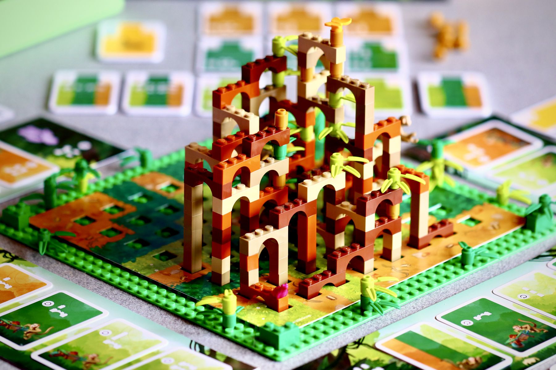 Monkey Palace game in progress