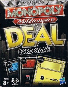 Monopoly Millionaire Deal Card Game box art