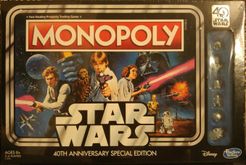 Monopoly: Star Wars 40th Anniversary Special Edition box art