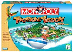 Monopoly: Tropical Tycoon Dvd Game box art