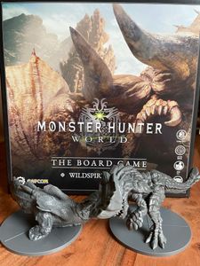 Monster Hunter World: The Board Game – Wildspire Waste box art