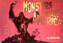 Monsters Ravage America box art