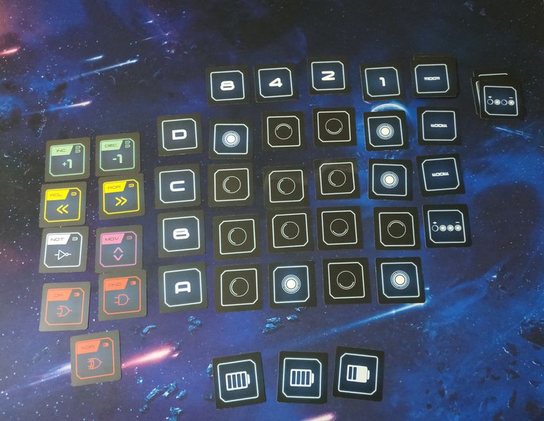 MOON board game setup