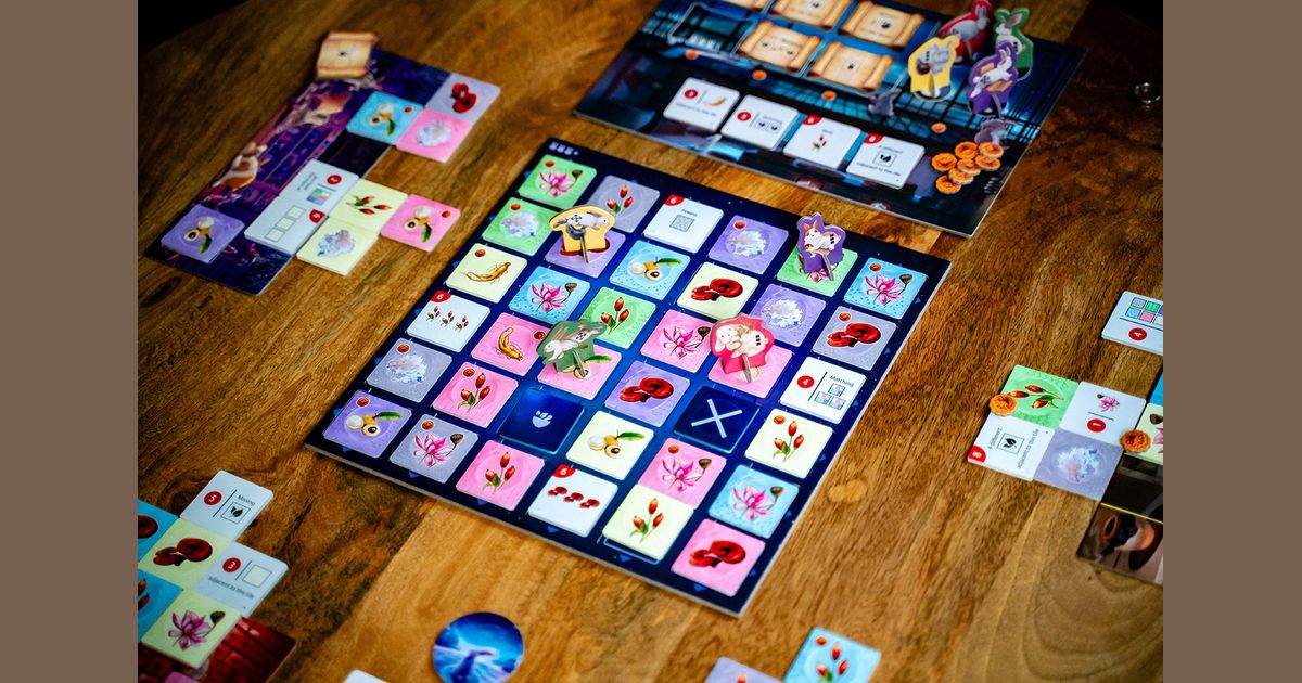 Moon Bunny complete tabletop overview
