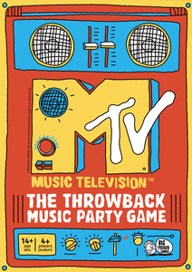 Mtv: The Throwback Music Party Game box art