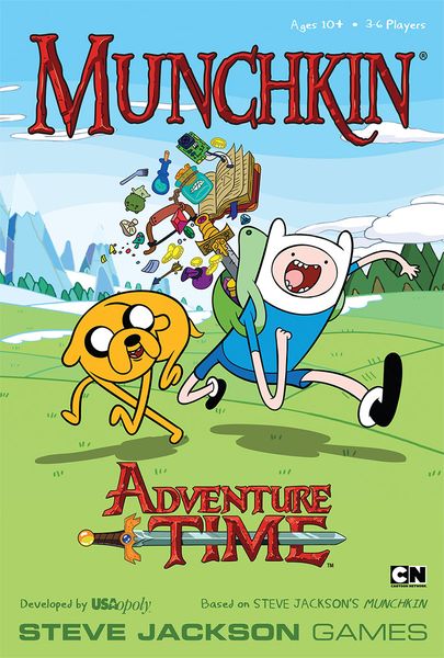 Munchkin Adventure Time box art