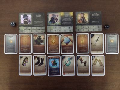 Munchkin Critical Role character cards and components
