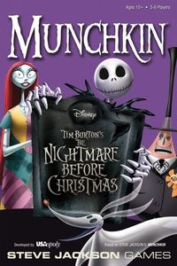Munchkin The Nightmare Before Christmas box art