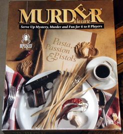 Murder À La Carte: Pasta, Passion & Pistols box art