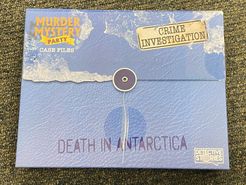 Murder Mystery Party Case Files: Death In Antarctica box art