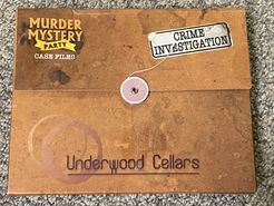 Murder Mystery Party Case Files: Underwood Cellars box art