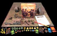 Mutant Year Zero Zone Wars core set components