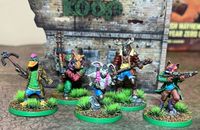 Mutant Year Zero Zone Wars faction miniatures