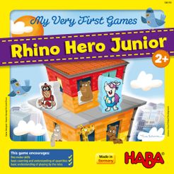 My Very First Games: Rhino Hero Junior box art