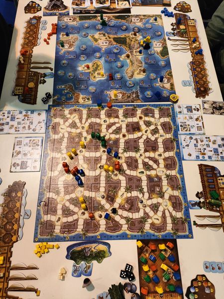 Nassau Caribbean adventure board