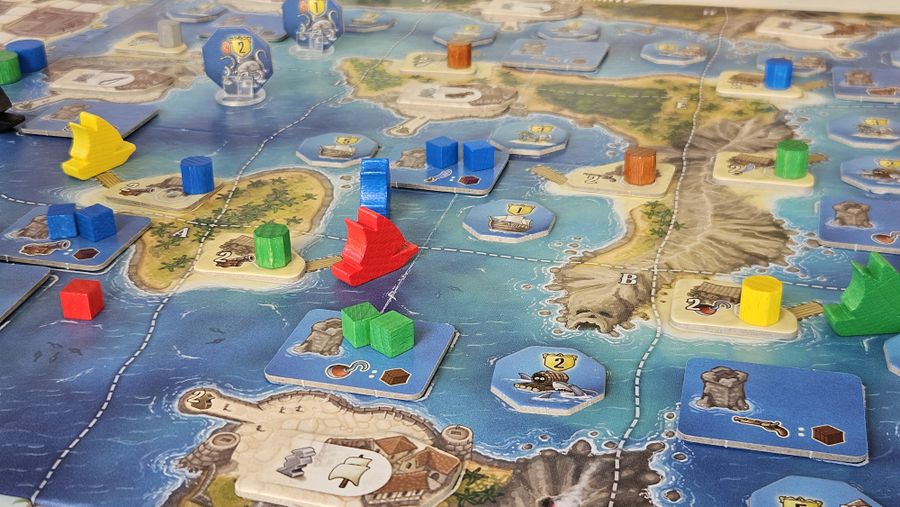 Nassau board game components
