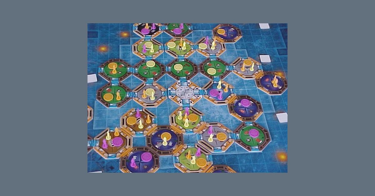Nautilus board game table setup