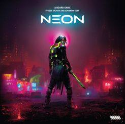 Neon box art