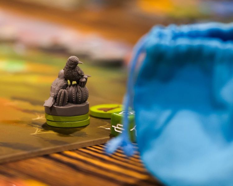 Bird player pieces from Nestlings