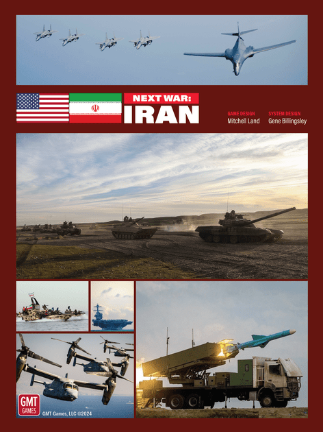 Next War: Iran box art