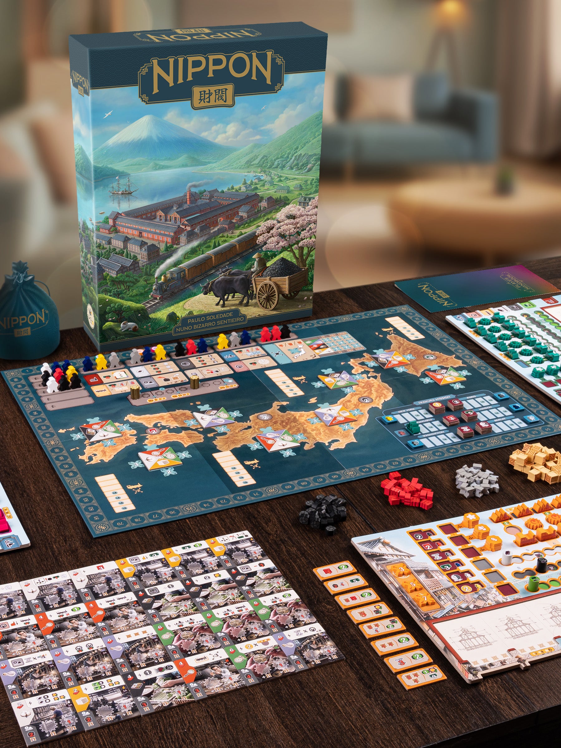 Nippon Zaibatsu game board