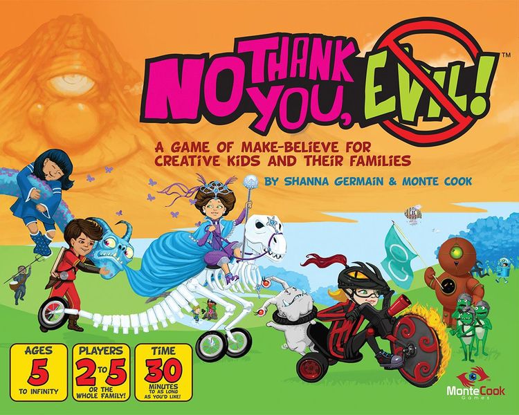 No Thank You, Evil! box art