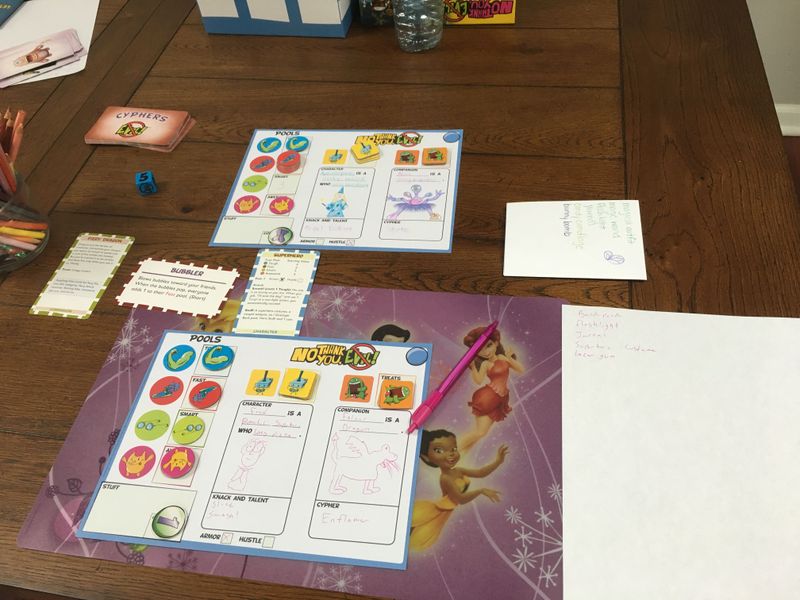 No Thank You Evil boxed game components