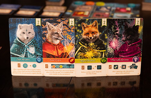 Nocturne spell tokens cards and enchanted forest items
