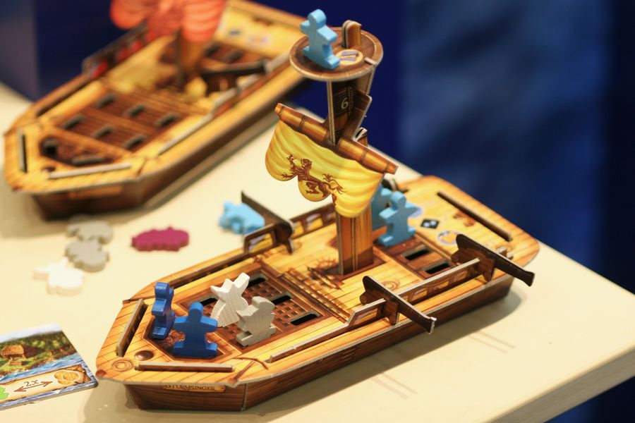 North Wind three-dimensional player ship with upgrades