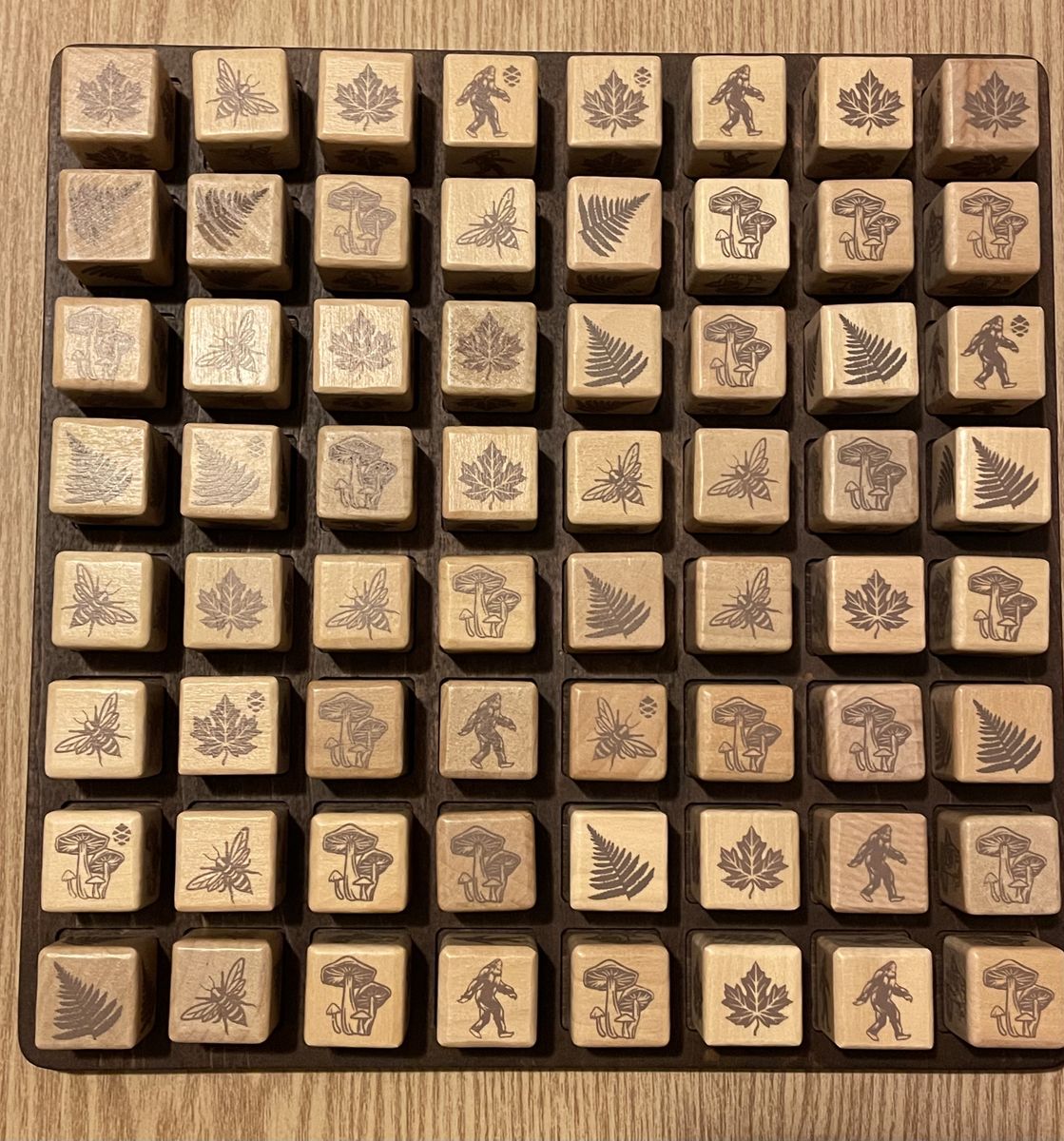 Northwest memento cubes tokens boards and player aids