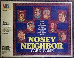 Nosey Neighbor Card Game box art