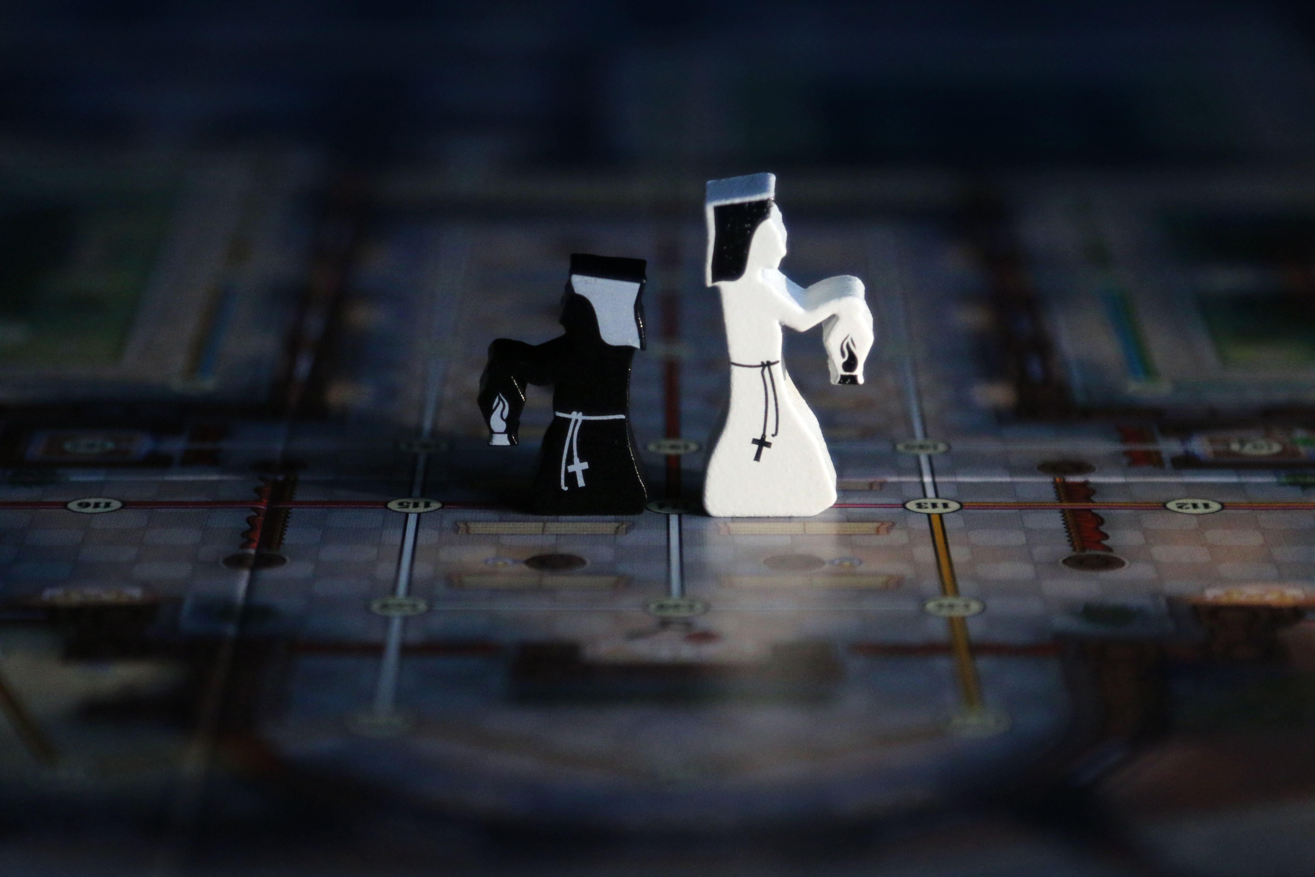 Nuns on the Run Second Edition components