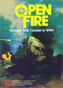 Open Fire: Solitaire Tank Combat In Wwii box art