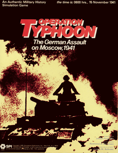 Operation Typhoon: The German Assault On Moscow, 1941 box art