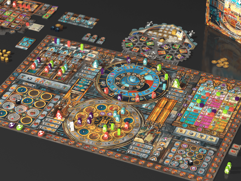 Orloj main clock board during gameplay