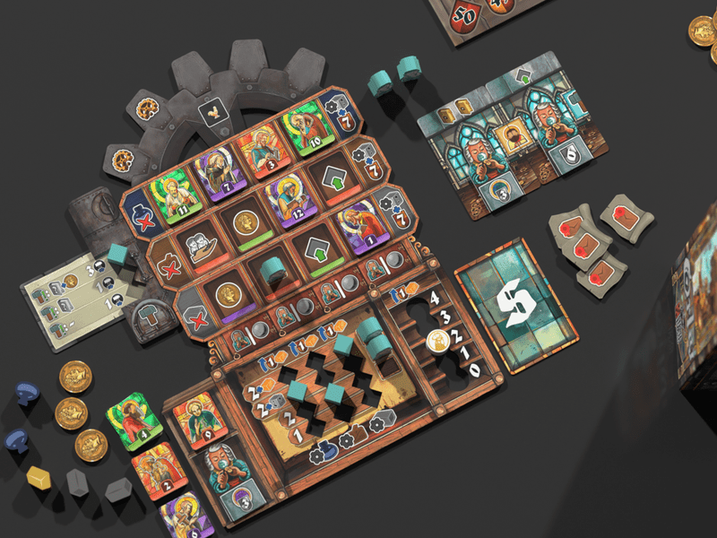 Orloj individual player workshop board
