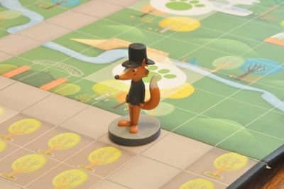 Outfoxed fox miniature