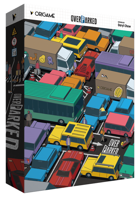 Overparked box shown at an angle