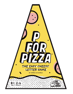 P For Pizza box art