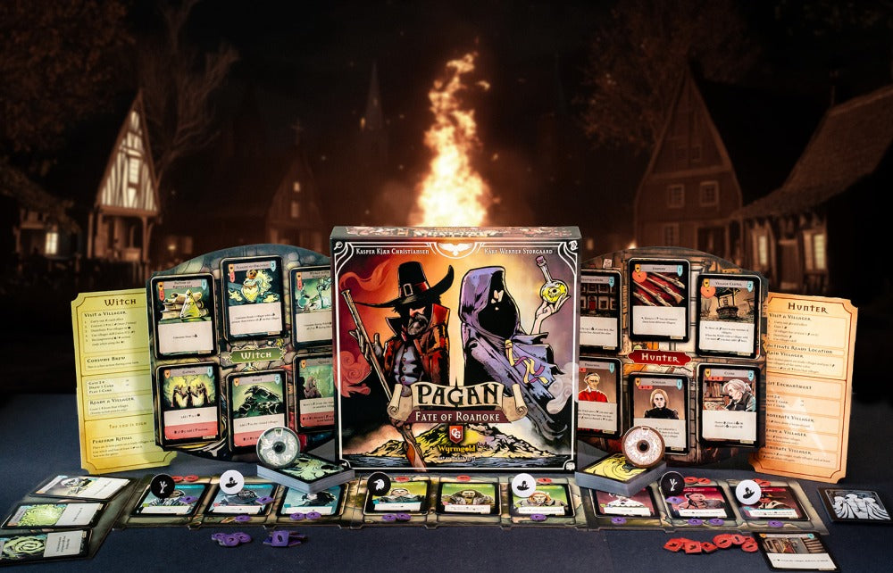 Pagan Fate of Roanoke full two-player setup