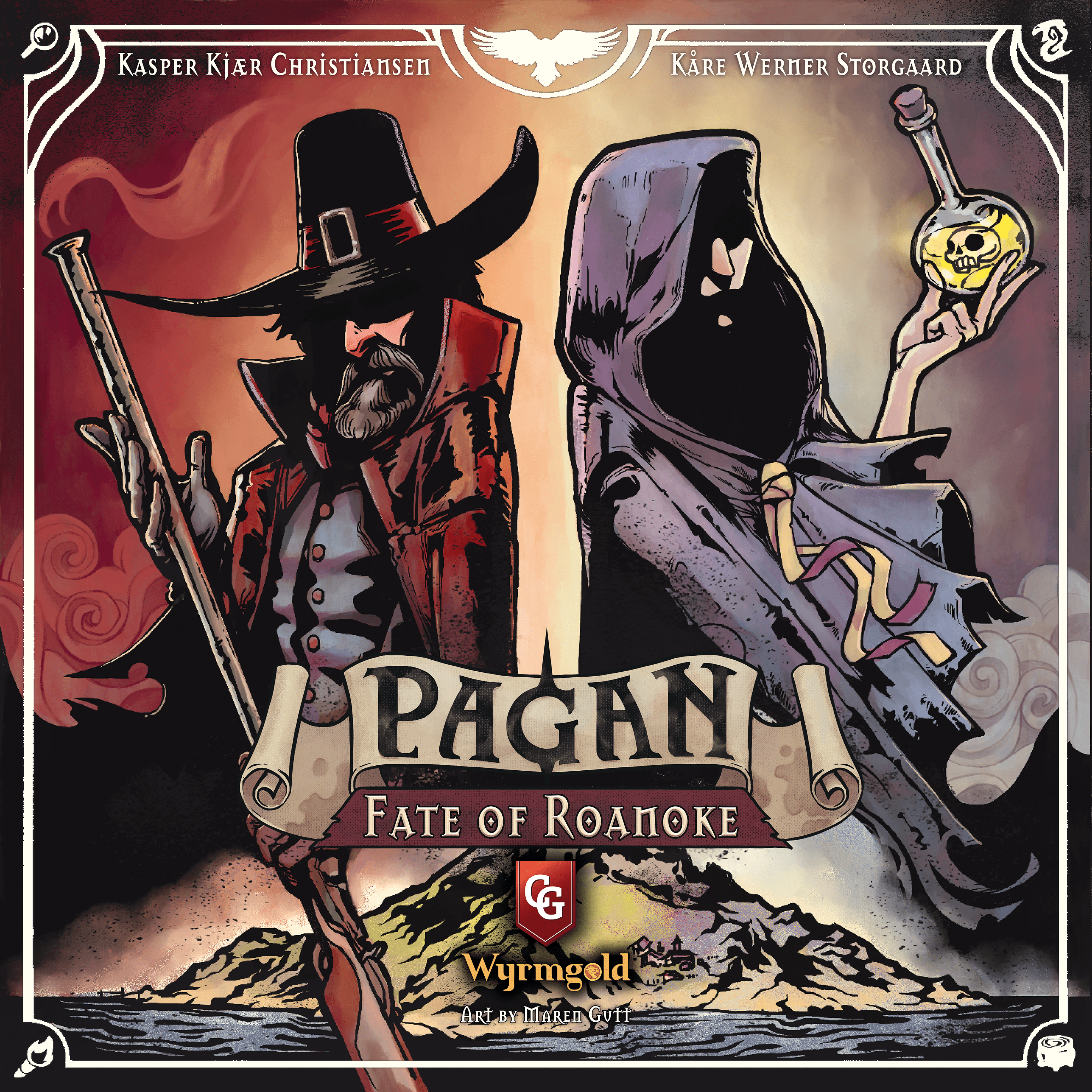 Pagan Fate of Roanoke illustrated cover