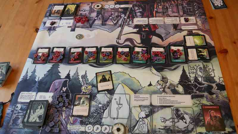 Pagan Fate of Roanoke on a table