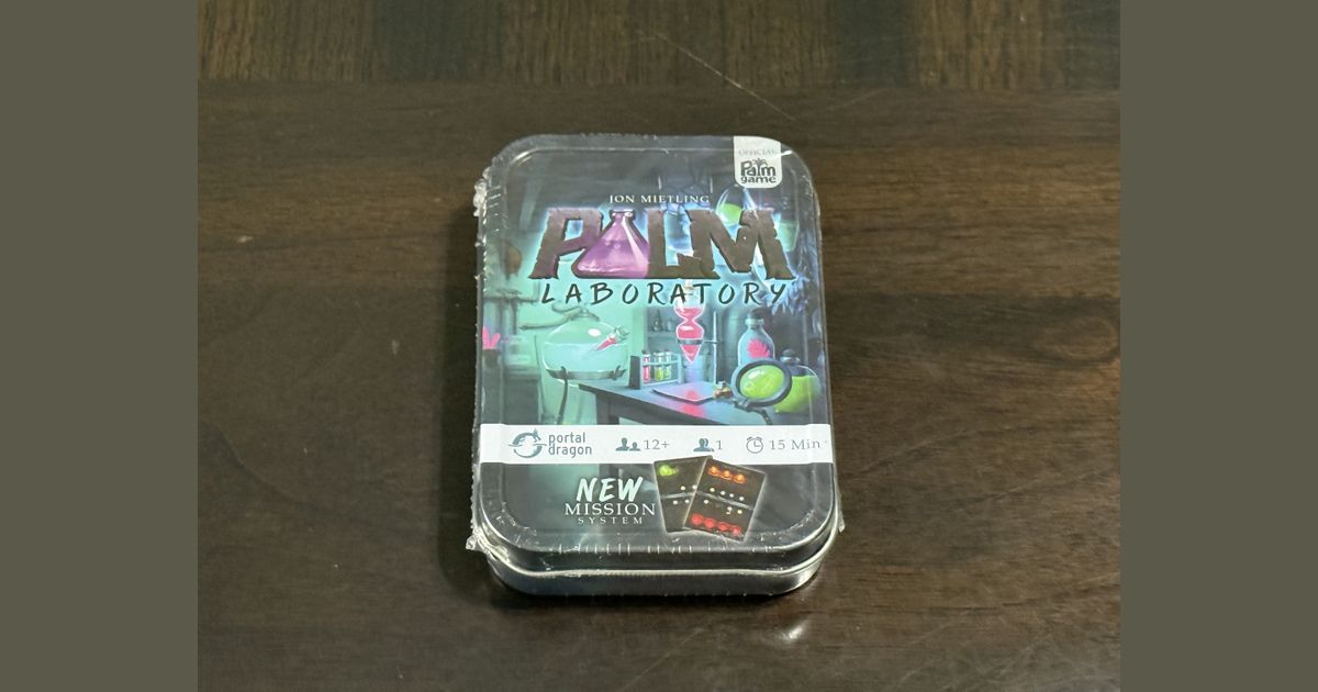 Palm Laboratory English physical edition
